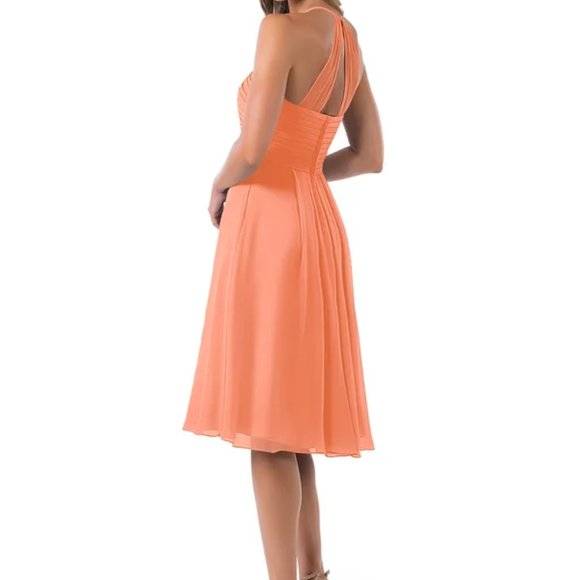 Azazie Adriana Dress - Color: Sunset - SIze: 8A - Picture 2 of 10